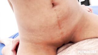 PutaLocura - Slender Latin chick Netty accepts Torbe's challenges and swallows cum in Caught