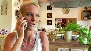 Outdoor Sex Session with Giant Boobs mother I'd like to fuck and 3some Screw Compilation