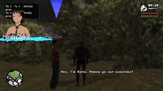 Gta San andreas sexy coffee mod - Cj goes out in dates with Katie Zhan and having sex in different poses