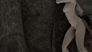Skyrim B and L mod - Going throughout a quest with the companions and having sex in a cave