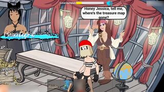 FuckerMan series - Pirates rule the seas and babes pirates are sexy and willing to screw