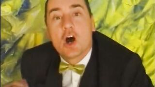 Juicy and dirty bitch wearing nylons and underware gets slammed