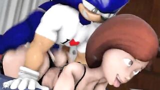 Sonic teniendo sexo la madre
