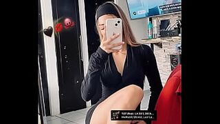 Glamorous slender angel