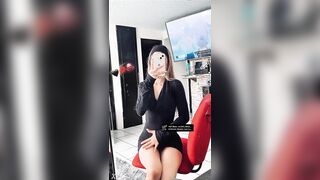 Glamorous slender angel