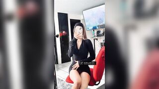 Glamorous slender angel