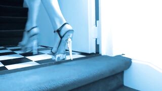 German Domination Scene - Golden-haired in Fetish Gear