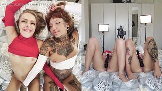 April and Yourfavealtgirl - Orgasm with Us