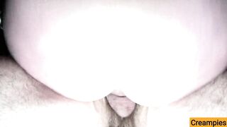 Quickie Compilation POST CLIMAX SQUAT BANG! Dirty Creampies x 5