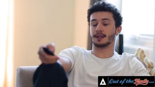 WITHOUT THE FAMILY - My Stepson Caught Me Screwing His Crush And It Turns Into Hawt Three-some