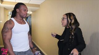 Black Three-some- LyricsWay Pair Seduces Slender Thick Mena Carlisle