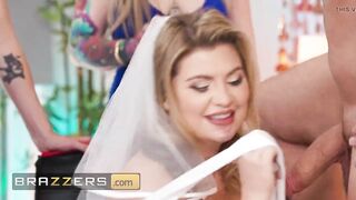 Bride-To-Be's Bachelorette Debauchery Penelope Kay, Andie Anderson Brazzers