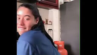 Dominican large-bootied woman moves it deliciously in live pt two