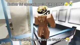 Ruthur foi TORADO pelo PIROCONE EM CÂMERA!!! Últimas imagens antes da tragédia...