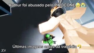 Ruthur foi TORADO pelo PIROCONE EM CÂMERA!!! Últimas imagens antes da tragédia...
