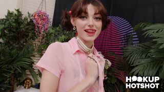 Sex-Crazed Gal Pie Shrooms Q Hooks Up With Bryan Gozzling!