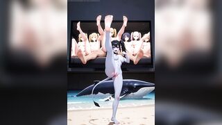 Animated Kicks Foot fetish