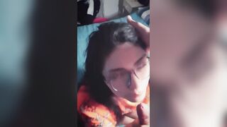 Astonishing blowjobs this wench with glasses does - LunitaRabbit