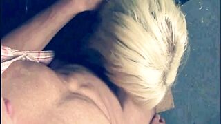 Fine Floozy Takes Large Jock From Behind!