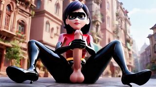 Superhero Ladyboy on a Smutty Mission – Stuffed with Dongs in Each Aperture & Double Penetration