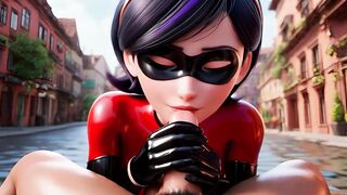 Superhero Ladyboy on a Smutty Mission – Stuffed with Dongs in Each Aperture & Double Penetration
