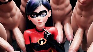 Superhero Ladyboy on a Smutty Mission – Stuffed with Dongs in Each Aperture & Double Penetration