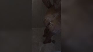 I entered the washroom and I screw her