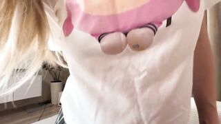 Stepfather Bangs His Concupiscent Stepdaughter - Petite Snatch - Large Cock - Missionary - Doggy Style - Cowgirl - POV