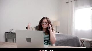 Large Titted Leana and Parker having coarse roleplay joy