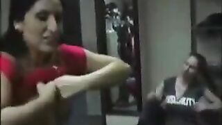 two friends enjoying bondage