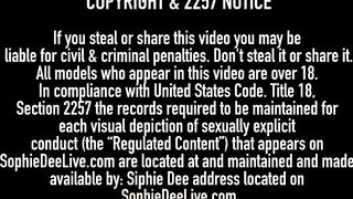 Hot Strap On Sluts Sophie Dee & Austin Taylor Super LezFuck!