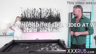 Breasty mother I'd like to fuck rubbed her oiled curvy body and Taylor Wild gave a oral sex in advance of hardcore snatch screwing