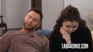 Lustful Stepmom And Stepdaughter In Hawt Foursome Sex - Leana Lovings, Bunny Madison