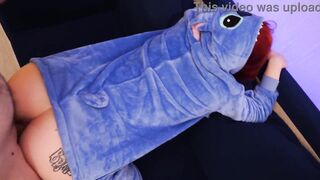 screwed a redhead right in her pajamas