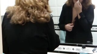 I costume up to show off and kindle the maid's spouse, I ask him to give me his weenie.