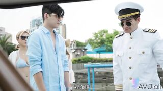 Stacy and Allies Spend the Day on a Boat Playing and Screwing