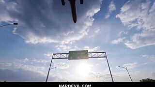 Director-guy Richard Mann heads to Las Vegas for a wild team fuck with Marie Fox