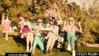 VIXENPLUS mother I'd like to fuck Brandi Love Gets Spit Roasted By two Monster BBCs