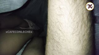 BANGING MY STEPFATHER'S GIRLFRIEND IN HIS OWN DAYBED