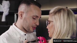Concupiscent Blond Nurse Takes Hardcore Anal Smashing