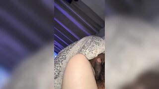 Student playing with twat and titties over BBC