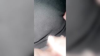 Student playing with twat and titties over BBC