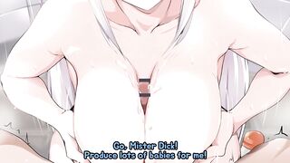 Emilia Wishes to Breed at Christmas! Train Her How to Do It! (ReZero, Breeding, Dong Worship, Impregnation, Creampie, Paizuri)