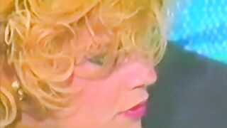 Lascivious Blond Gets Drilled in One as well as the other Taut Holes