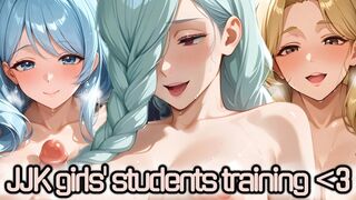 Particular sex lesson from Mei Mei for cuties from Jujutsu Kaisen (Sex JOI)