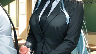 Particular sex lesson from Mei Mei for cuties from Jujutsu Kaisen (Sex JOI)