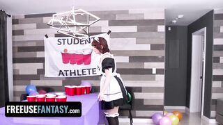 Defiance Won! Frat Boyz Must Use Sorority Playgirl As a Sex Toy!