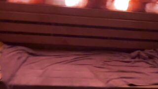 Stranger twink sucked large shlong in sauna