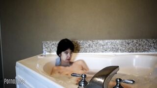 Oriental Girl Takes a Bubble Washroom Starring Alexandria Wu