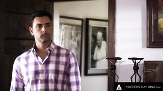 MODERN-DAY SINS - Cheating Spouse Bangs Wife After Bein Nearly Caught Screwing Her Hawt Headmistress!